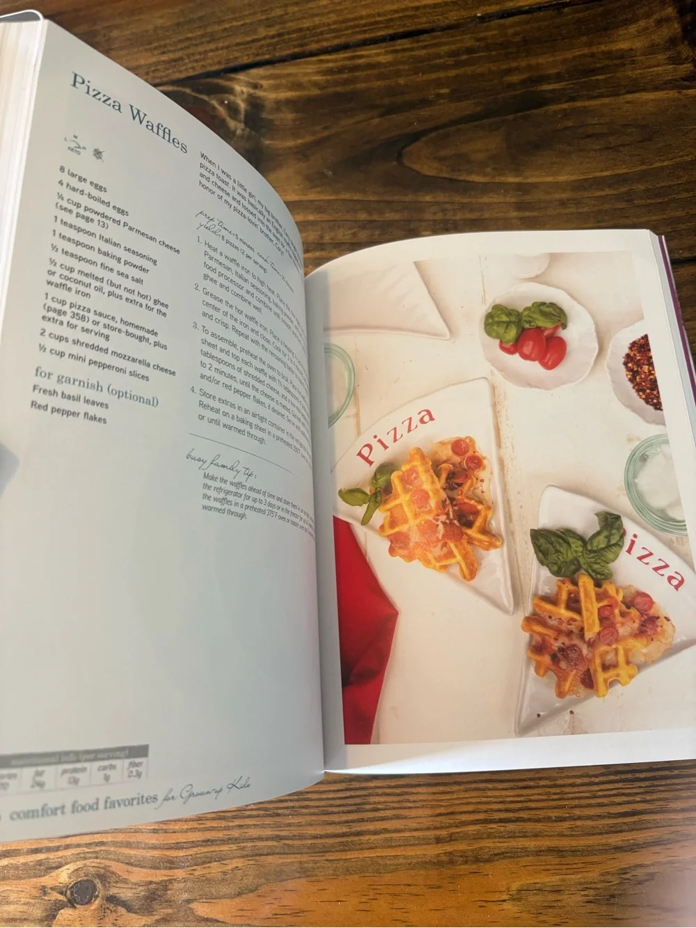 Keto Comfort Foods - Cookbook
